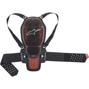 Protector de espalda Nucleon KR-1 Cell - Negro, Humo, Rojo - Adulto - XS - 27020249