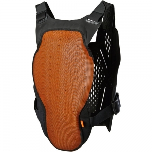 PROTECTOR DE ESPALDA SUAVE DE IMPACTO RACEFRAME D3O® [BLK]: Tamaño - L/XL