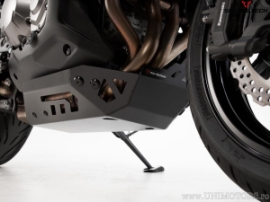 Protector de motor - material: aluminio - color: negro - Kawasaki Versys 1000 ('18-) - SW-Motech