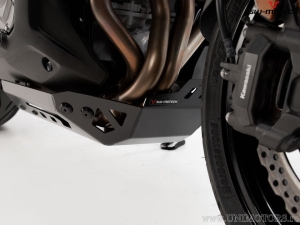 Protector de motor - material: aluminio - color: negro - Kawasaki Versys 1000 ('18-) - SW-Motech