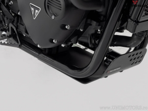 Protector de motor - material: aluminio - color: negro - modelos Triumph - SW-Motech