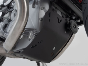Protector de motor - material: aluminio - color: negro - Moto Guzzi V100 Mandello/S ('22-) - SW-Motech
