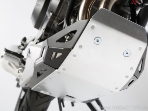 Protector de motor - material: aluminio - color: negro/plateado - Honda CB500X ('13-'18) - SW-Motech