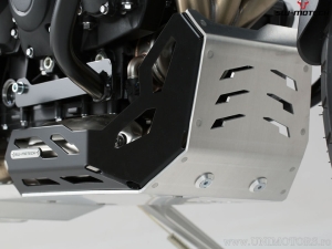 Protector de motor - material: aluminio - color: negro/plateado - Triumph Tiger 800 modelos ('10-) - SW-Motech