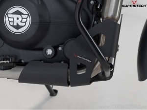 Protector de motor - material: aluminio - color: negro - Royal Enfield Himalayan ('17-) - SW-Motech