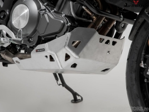 Protector de motor - material: aluminio - color: plateado - Benelli TRK 502 X ('18-) - SW-Motech