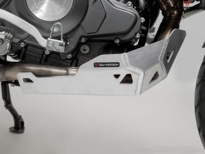 Protector de motor - material: aluminio - color: plateado - Benelli TRK 502 X ('18-) - SW-Motech