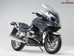 Protector de motor - material: aluminio - color: plateado - BMW R 1200 RT ('13-'18) - SW-Motech