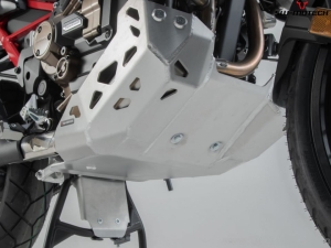 Protector de motor - material: aluminio - color: plateado - Honda CRF1100L/Adv Sports ('19-) con SBL - SW-Motech