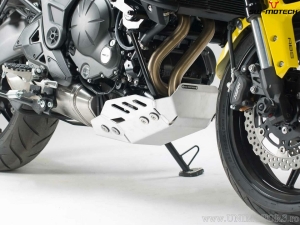 Protector de motor - material: aluminio - color: plateado - Kawasaki Versys 650 ('14-'20) - SW-Motech