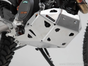Protector de motor - material: aluminio - color: plateado - KTM 690 Enduro / Husqvarna 701 models - SW-Motech