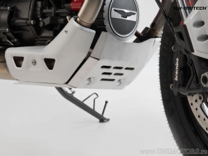 Protector de motor - material: aluminio - color: plateado - Moto Guzzi V85 TT ('19-) - SW-Motech