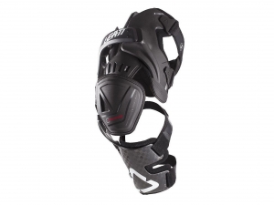 PROTECTOR DE RODILLA LEATT C-FRAME PRO CARBONO NEGRO/ROJO: Talla - XXL
