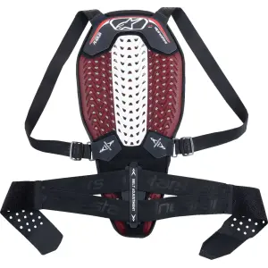 Protector de spate Nucleon Plasma - Negru, Alb, Roșu - Adult - L - 27020315