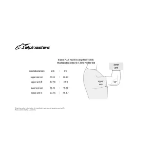 Protectores de codo Youth Bionic Plus - Negro - Juvenil - L/XL - 27060194