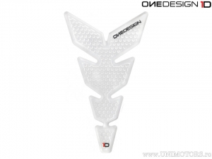 Protezione serbatoio trasparente 134.2 x 222.9 mm - OneDesign Bike