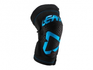 Protezioni Ginocchio (Ginocchiere) Enduro / Cross 3DF 5.0 Zip Blu/Nero: Taglia - S/M