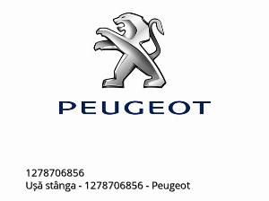 Puerta izquierda - 1278706856 - Peugeot