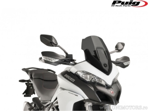 Puig Racing Windshield Dark Smoke - Ducati Multistrada 950 ABS ('17-'18) - Puig