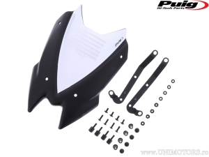 Puig Racing Windshield Naked Smoke - Kawasaki Z 650 K ABS ('20) - Puig