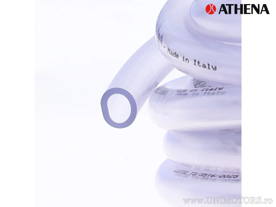 PVC furtun de combustibil ø4x7 mm - 5 m - Athena