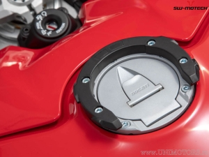Quick-Lock EVO Tank Bag Mounting System - for screwless cap - Aprilia / Ducati models - SW-Motech
