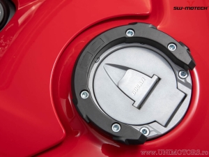 Quick-Lock EVO Tank Bag Mounting System - for screwless cap - Aprilia / Ducati models - SW-Motech