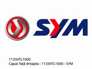 R. couvercle avant capuchon - 11334TL1000 - SYM