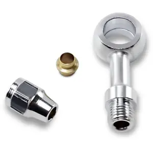Raccord Banjo - Chromé - 11,1 mm (7/16") - 17420107