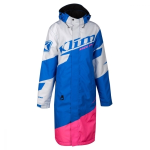 Race Spec Pit Coat Electric Blue Lemonade - Knockout Pink: Mărime - XS