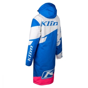 Race Spec Pit Coat Electric Blue Lemonade - Knockout Pink: Mărime - XS