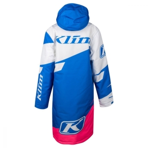 Race Spec Pit Coat Electric Blue Lemonade - Knockout Pink: Mărime - XS