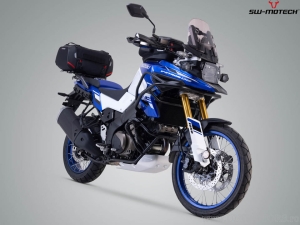 Rackpack PRO Set (rear bag + rack + ADVENTURE-RACK extension) - Suzuki V Strom 650 / 1000 / 1050 - SW-Motech