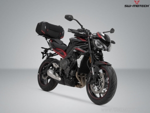 Rackpack PRO Set (rear bag + rack + STREET-RACK extension) - Yamaha MT-07 ('14-'17) - SW-Motech