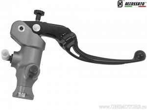 Radial brake pump 19 x 18 with foldable lever for 22mm handlebar - Accossato