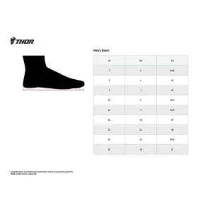 Radiale MX-Stiefel - Rot - Erwachsene - 34102736