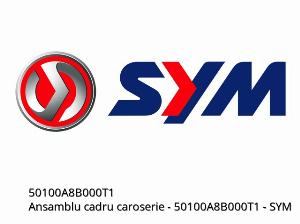 Rahmenkörper komplett - 50100A8B000T1 - SYM