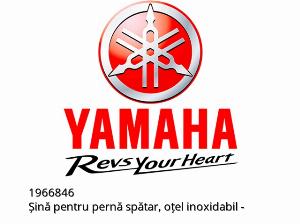 Rail voor rugleuningkussen, roestvrij staal - 1966846 - Yamaha