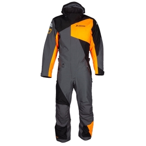 Railslide One-Piece Black - Strike Orange: Mărime - L