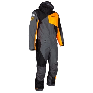 Railslide One-Piece Black - Strike Orange: Mărime - L