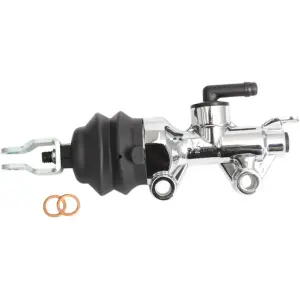 Rear Brake Master Cylinder - Chrome, Polished - 17310566