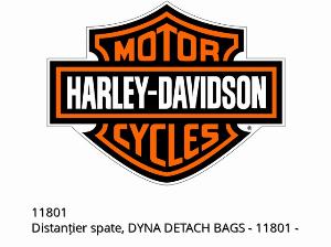 REAR SPACER, DYNA DETACH BAGS - 11801 - Harley-Davidson
