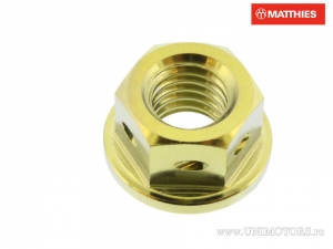 Rear Sprocket Nut Pro Bolt M8 x 1.25 mm Titanium Gold Racing - JM