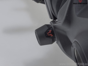 Rear Wheel Axle Crashpad - material: polyamide - color: black - BMW with single-sided swingarm - SW-Motech