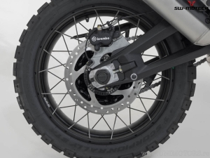 Rear Wheel Axle Crashpad Set - material: polyamide - color: black - Ducati models ('14-) - SW-Motech