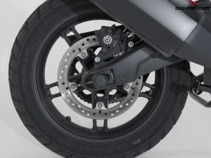 Rear Wheel Axle Crashpad Set - material: polyamide - color: black - Harley Davidson Pan America ('21-) - SW-Motech