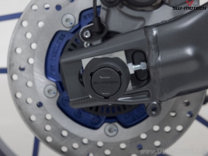 Rear Wheel Axle Crashpad Set - material: polyamide - color: black - Yamaha MT-09 ('20-) - SW-Motech