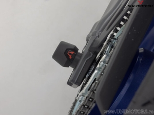 Rear Wheel Axle Crashpad Set - material: polyamide - color: black - Yamaha MT-09 ('20-) - SW-Motech