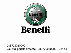 RECHTES PEDALGUMMI - 08372S020000 - Benelli