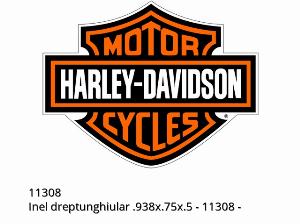 RECTANGULAR RING .938X.75X.5 - 11308 - Harley-Davidson